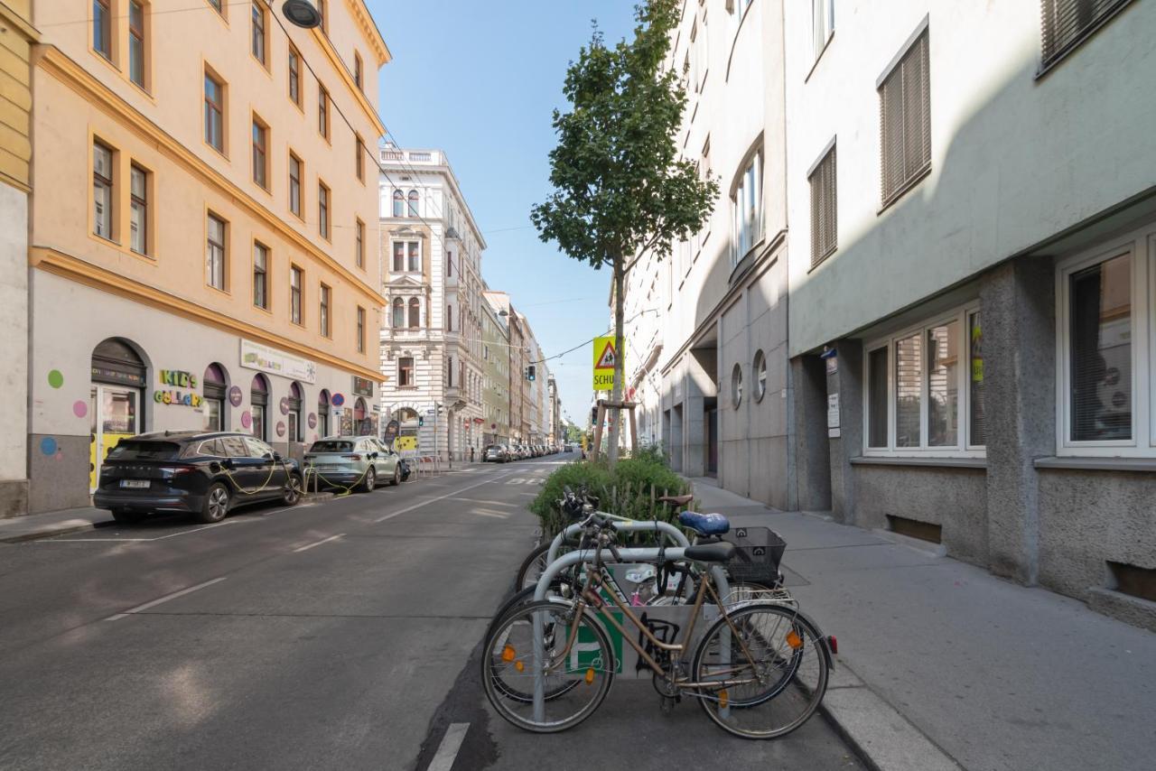 Ferienwohnung Absolute Ruhelage im Zentrum mit Parkplatz Wien Exterior foto
